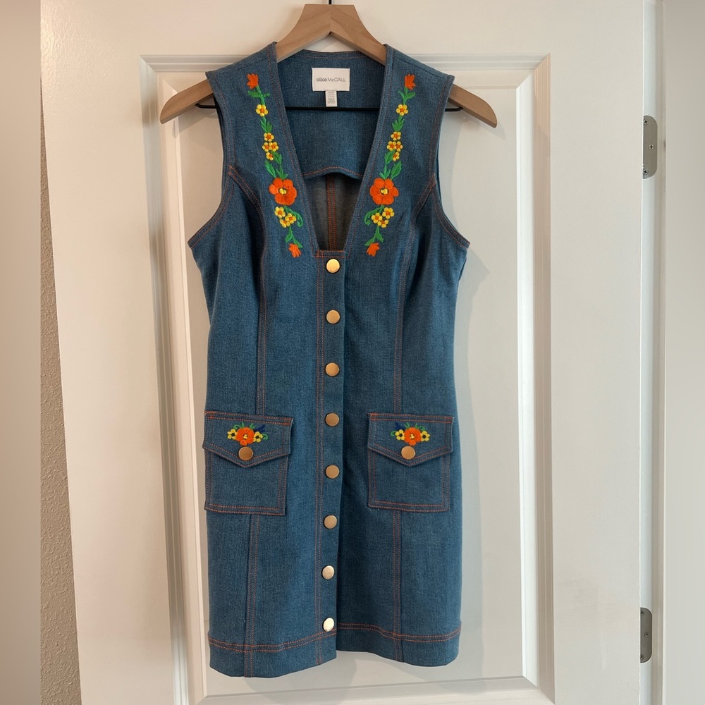 Alice McCall denim dress